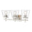 Z-Lite Lauren 3 Light Vanity, Brushed Nickel/Clear - 819-3V-BN