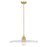 Z-Lite Paloma 1 Light Pendant, Olde Brass/Clear - 821P24-OBR