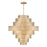 Z-Lite Dealey 25 Light Pendant, Heirloom Brass/Heirloom Brass - 822P45-HB