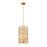 Z-Lite Dealey Pendant, Heirloom Brass/Heirloom Brass