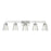 Z-Lite Lyna 5 Light Vanity, Chrome/Clear - 823-5V-CH