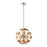 Z-Lite 5 Light Branam 18" Pendant, Chrome/Champagne - 9003P18-CHP