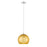 Z-Lite 1 Light Nimbus Pendant, Chrome/Gold - 914-12CH