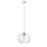 Z-Lite 1 Light Nimbus Pendant, Chrome/Ice - 915-12CH