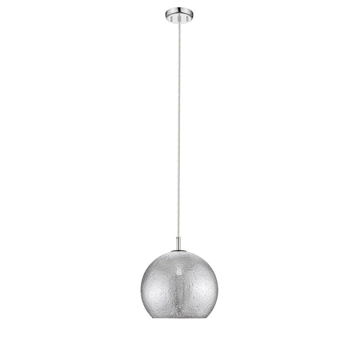 Z-Lite 1 Light Nimbus Pendant, Chrome/Mirror - 916-12CH