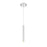 Z-Lite Forest 1 Light 12" Mini Pendant, Chrome - 917MP12-CH-LED