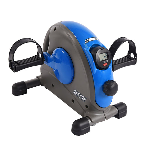 Stamina Mini Exercise Bike with Smooth Pedal System, Blue - 15-0141