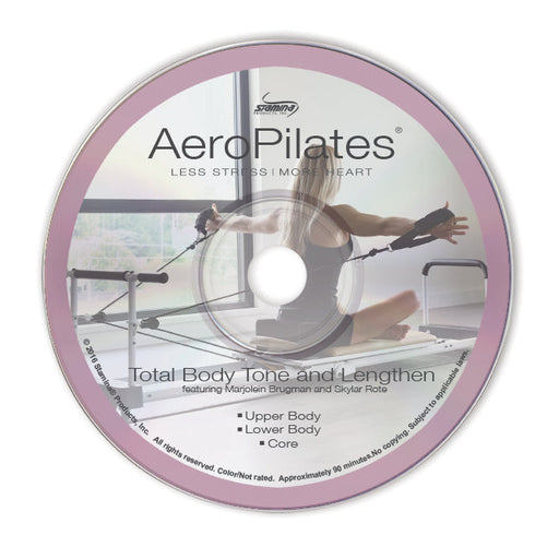 Stamina AeroPilatesTotal Body Tone & Lengthen DVD - 05-9135D