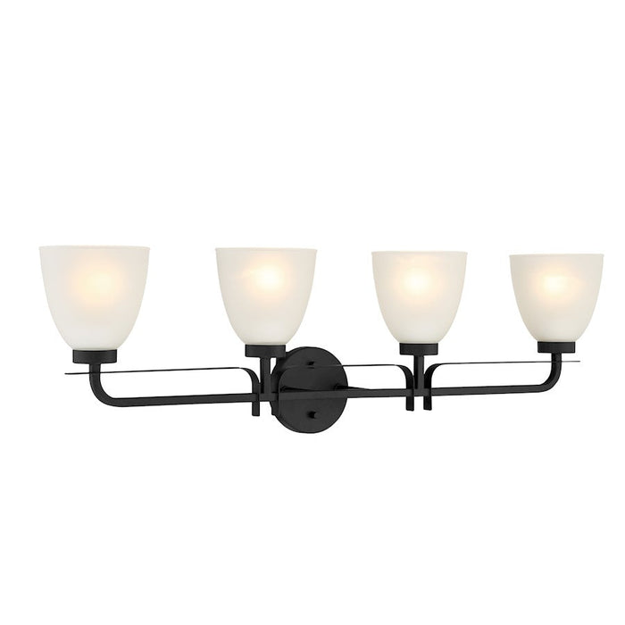 Minka Lavery Kaitlen 4 Light Bath Vanity in Coal - 2884-66A