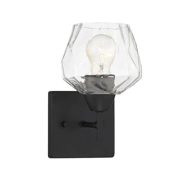 Minka Lavery Camrin 1 Light Wall Sconce in Coal - 3171-66A