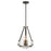 Minka Lavery Eden Valley 3 Light Convertible Pendant, Smoke Iron/Gold - 3903-107