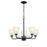 Minka Lavery Kaitlen 5 Light Chandelier in Coal - 4885-66A