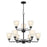 Minka Lavery Kaitlen 9 Light Chandelier in Coal - 4889-66A