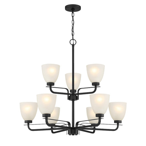 Minka Lavery Kaitlen 9 Light Chandelier in Coal - 4889-66A