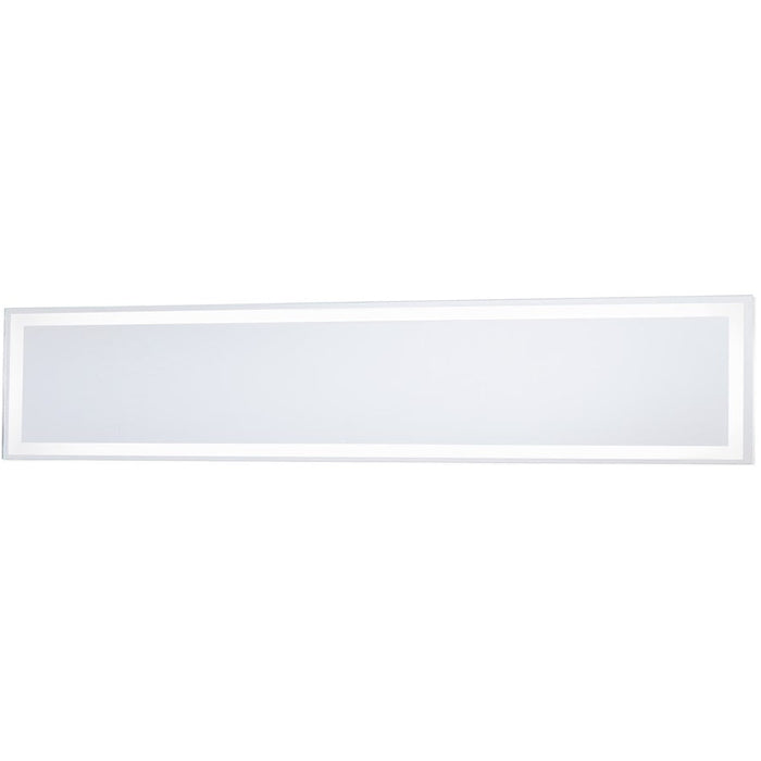 Minka Lavery 36" Mirror With Led Light Rectangle Shape in White - 6110-3