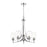 Z-Lite Joliet Light Chandelier in Chrome/Clear