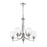 Z-Lite Joliet Light Chandelier in Chrome/Clear