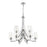 Z-Lite Joliet Light Chandelier in Chrome/Clear