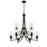 Z-Lite Joliet 9 Light 31.5" Chandelier, Clear