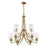 Z-Lite Joliet 9 Light 31.5" Chandelier, Clear