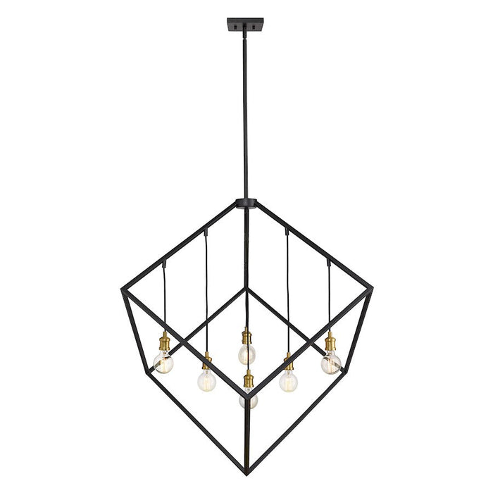 Z-Lite Vertical 7 Light 47" Pendant