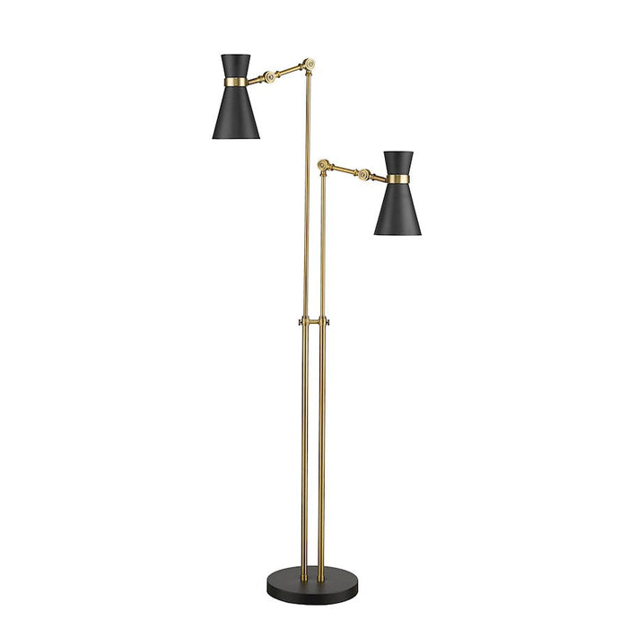 Z-Lite Soriano 2 Light 56" Floor Lamp