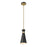 Z-Lite Soriano 1 Light 13" Mini Pendant