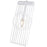 Z-Lite Contour 1 Light 16.75" Mini Pendant, White, Gloss White